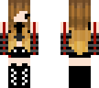 blonde goth chibi