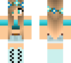 blue girl