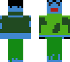 blue jungle man