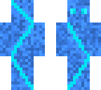 blue man