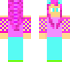 colorful girl