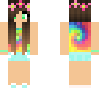 cute tie-dye girl