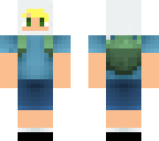finn with blond hair