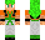 green haired fusion