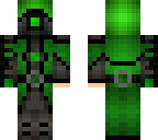 green robot