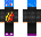 prestonplayz black fire hoodie