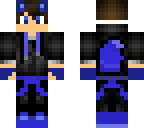 blue wolf boy