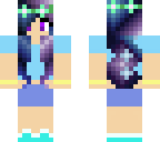 cute galaxy girl
