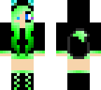 green wolf girl