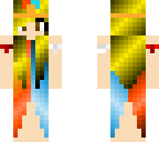 half ice queen- half fire queen