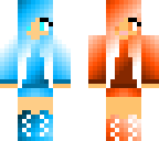 ice half fire girl 
