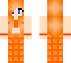 orange mermaid