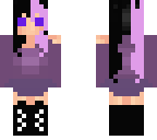 pastel goth lolita 8-bit girl