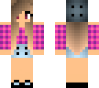 pink plaid