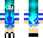sea blue girl