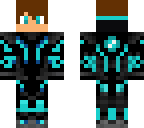 techno guy in blue