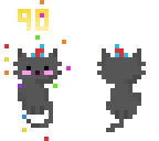 90 cats