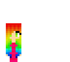 beautiful rainbow mini me