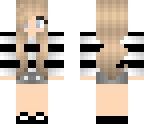 black and white cow girl
