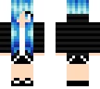 blue girl