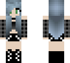 blue goth girl