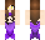 purple mermaid