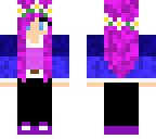purple popsicle girl