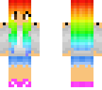 rainbow girl