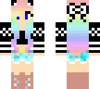 rainbow girl