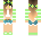 spring green girl