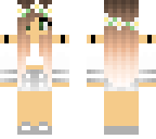 white flower girl