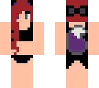 wolf's swimming suit