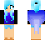 blue girl with wings 2