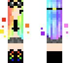 chibi rainbow girl