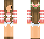 chibi summer girl