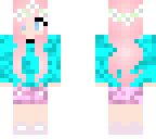 cute flower gamer girl