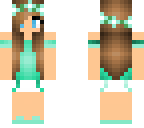 cute green blue