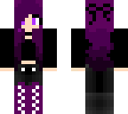 cute purple boot girl
