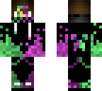 green and purple boy
