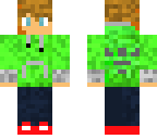 green boy w cookie
