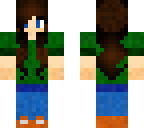 green sweater girl