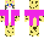 ocelot in pink