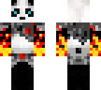 panda in fire