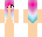 pink and blue base girl