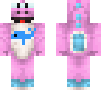 pink yoshi whale logo