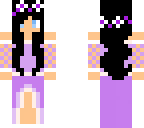purple dress