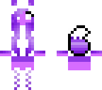 purple girl wolf