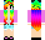 rainbow girl