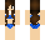 skin girl swimsuit