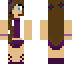beautiful swimsuit - purple